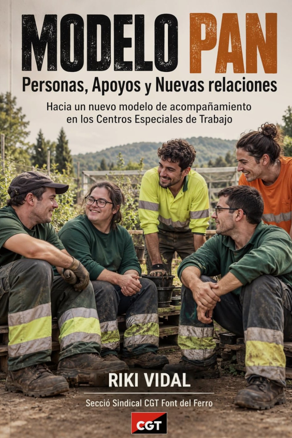 Portada de MODELO PAN, de Riki Vidal