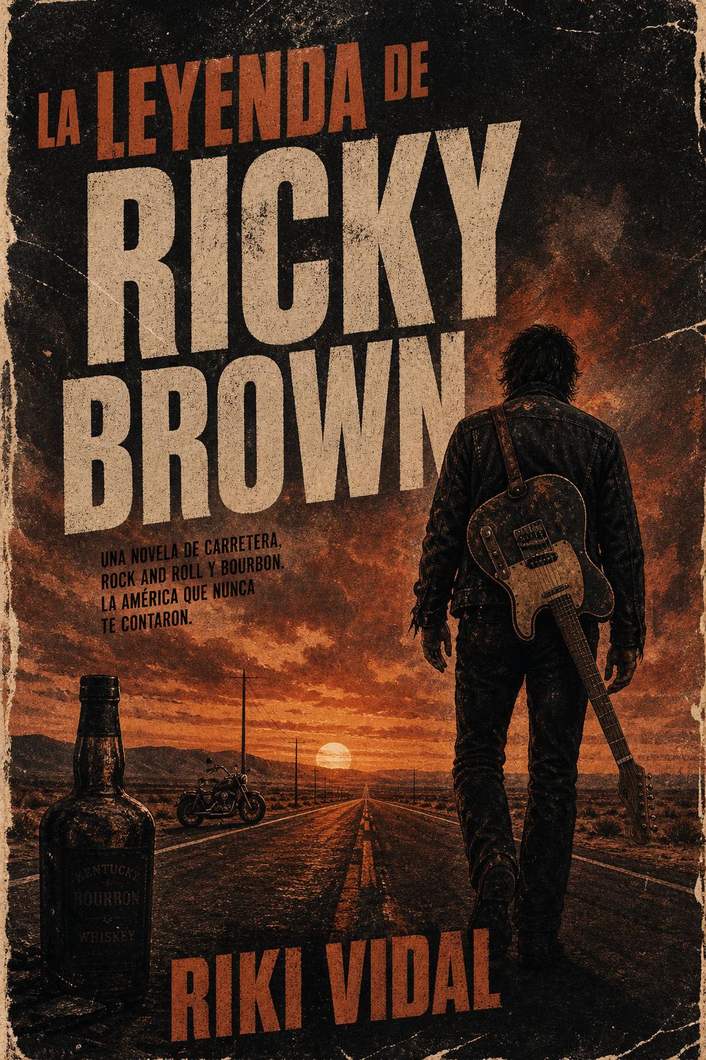 Portada de La leyenda de Ricky Brown